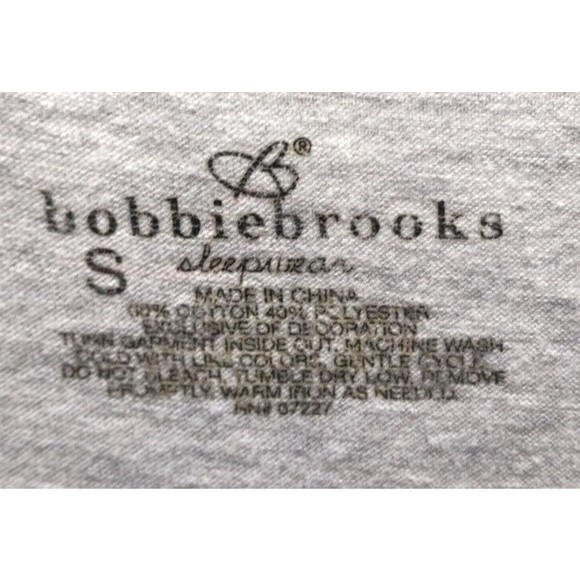 Bobbie Brooks Unicorn Rainbow Tank Small Pink Blue Racerback Sleepwear Gray - Picture 2 of 5